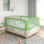 vidaXL Bedhekje peuter 150x25 cm stof groen, Verzenden, Nieuw
