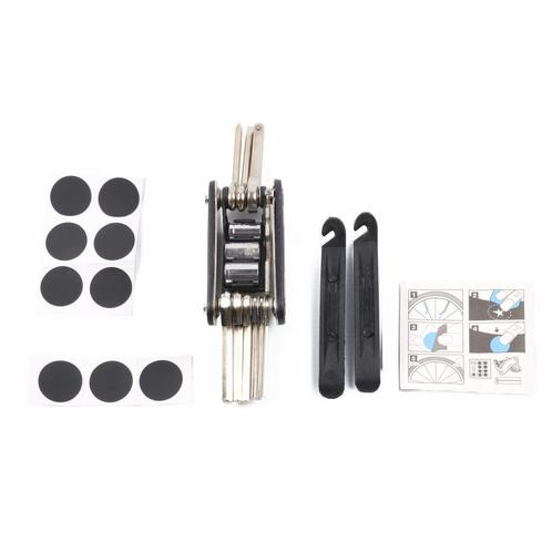 Benson Compacte fiets reparatieset - 17 delig - inclusief..., Fietsen en Brommers, Fietsonderdelen, Nieuw, Ophalen of Verzenden