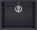 Reginox Amsterdam 50 x 40 Pure Black R34644 keukenspoelbak, Ophalen of Verzenden, Nieuw, Wastafel