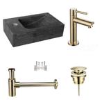 Sani Royal Hardstenen Fonteinset Mini met Kraan,, Tuin en Terras, Waterpartijen en Fonteinen, Nieuw