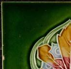 Jugendstil Tegel - floraal - T & R Boote, Burslum. - Art
