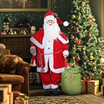 Kerstmanfiguur, Beweegbaar, Met Geluidssensor, Lachen & Muzi, Verzenden, Nieuw