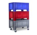 Palletbox verrijdbaar, kuubskist 1200 x 800, Doe-het-zelf en Verbouw, Verzenden, Nieuw