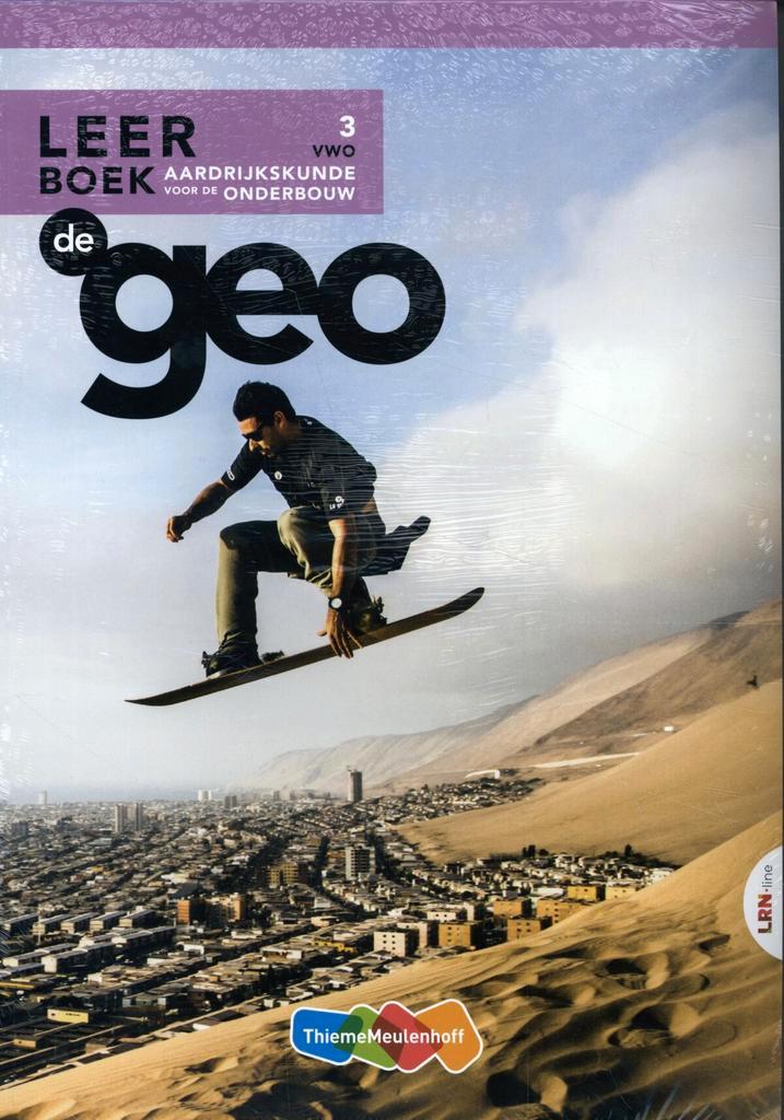 De Geo LRN-line online + boek 3 vwo 9789006185423, Boeken, Schoolboeken, Zo goed als nieuw, Verzenden