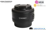 Yongnuo (Canon) 50mm F1.8 lens met 12 maanden garantie, Ophalen of Verzenden, Zo goed als nieuw, Standaardlens