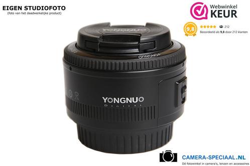 Yongnuo (Canon) 50mm F1.8 lens met 12 maanden garantie, Audio, Tv en Foto, Fotografie | Lenzen en Objectieven, Standaardlens, Zo goed als nieuw