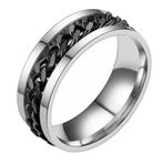 Fako Bijoux® - Fidget Ring - Anxiety Ring - Angst Ring -, Sieraden, Tassen en Uiterlijk, Nieuw, Verzenden