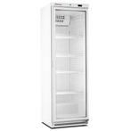 Koelkast geventileerd, glazen deur, 400 liter. wite | Diamon, Verzenden