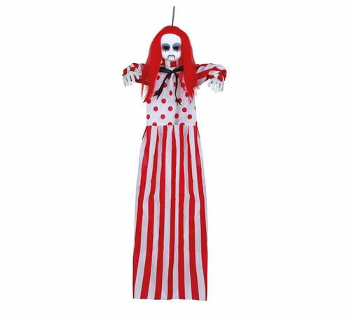 Halloween Hangdecoratie Clown 1m, Hobby en Vrije tijd, Feestartikelen, Nieuw, Verzenden