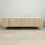 TV meubel zwevend of met plint | Massief eiken | Maatwerk, Huis en Inrichting, 150 tot 200 cm, Eikenhout, Nieuw, Ophalen of Verzenden