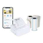 Mini pocket printer - 300 dpi - 8 x 8 x 4 cm | incl. 3, Computers en Software, Printers, Verzenden, Nieuw, Fichero