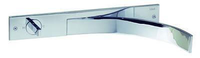 Cisal Wave wastafelmuurkraan RVS WA0025102A, Doe-het-zelf en Verbouw, Sanitair, Kraan, Nieuw, Ophalen of Verzenden