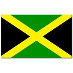 Gevelvlag/vlaggenmast vlag Jamaica 90 x 150 cm - Jamaica v.., Hobby en Vrije tijd, Feestartikelen, Ophalen of Verzenden, Nieuw