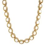 Gouden vintage collier met opaal 14 krt, Ophalen of Verzenden, Nieuw