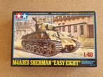 Tamiya 32595 M4A3E8 Sherman Easy Eight 1:48, Hobby en Vrije tijd, Modelbouw | Auto's en Voertuigen, Verzenden, Nieuw, Tamiya