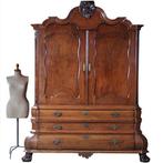 Kolossaal Kabinet  Hollands ca 1760 in warme kleur gepatinee, Antiek en Kunst, Antiek | Meubels | Kasten, Ophalen of Verzenden