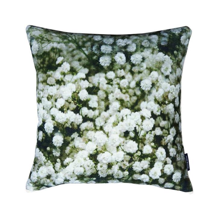 kussen fluweel natuur gipskruid 45x45cm*, Huis en Inrichting, Woonaccessoires | Overige, Verzenden