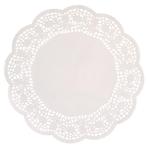 Witte Placemat Papier 21cm 28st, Verzenden, Nieuw