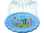 Veiling - iBello Sprinkler Waterspeelmat Oceaan Blauw 170 cm, Nieuw