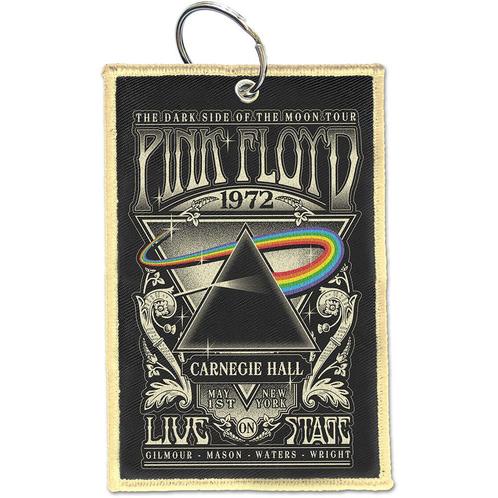Pink Floyd - Carnegie Hall - Patch Keychain off. merchandise, Verzamelen, Muziek, Artiesten en Beroemdheden, Gebruiksvoorwerp