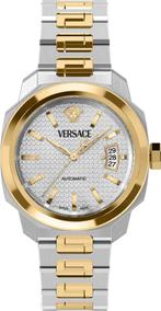 Versace VEAG00624 Dylos automatisch horloge 42 mm, Overige merken, Staal, Staal, Verzenden
