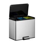 EKO Essential Recycler pedaalemmer afvalscheider - 3 x 9L..., Verzenden, Nieuw