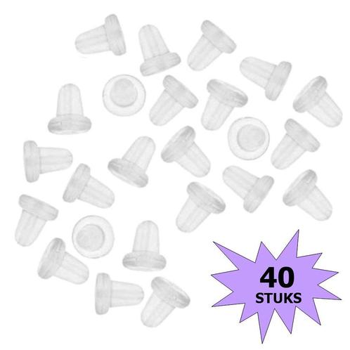 Fako Bijoux® - Oorbel Stoppers / Achterkantjes - Siliconen -, Sieraden, Tassen en Uiterlijk, Oorbellen, Verzenden