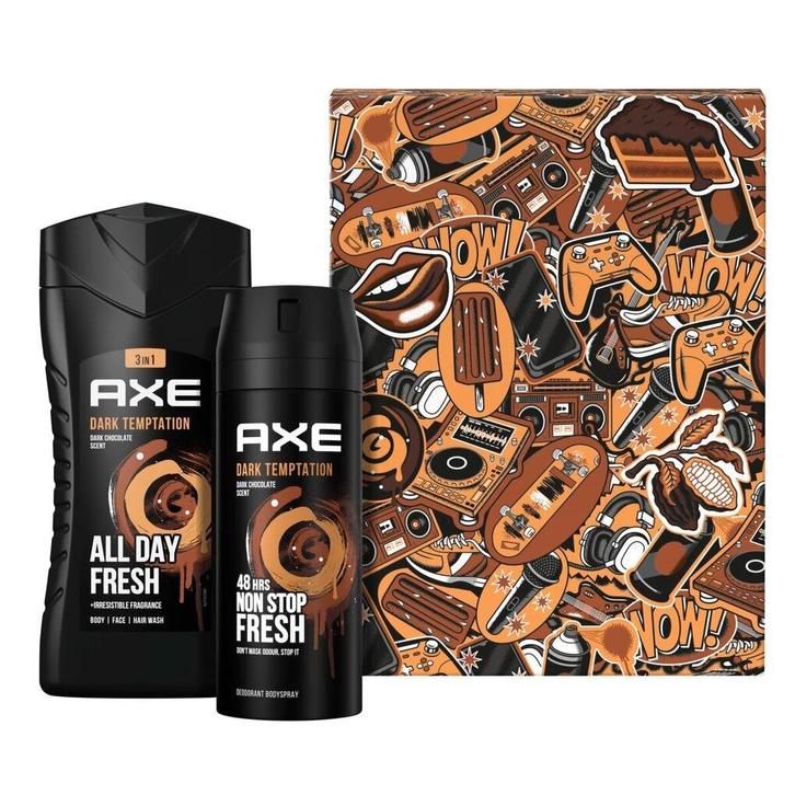 Axe Dark Temptation Geschenkset, Sieraden, Tassen en Uiterlijk, Uiterlijk | Lichaamsverzorging, Nieuw, Verzenden