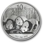 Chinese Panda 1 oz 2013 (8.000.000 oplage), Verzenden, Oost-Azië, Losse munt, Zilver