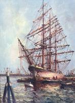 Wim Bos ( 1906-1974) - Havengezicht