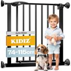 KIDIZ® Traphekje zonder boren - Veiligheidshekje - 74-87cm -, Verzenden, Nieuw