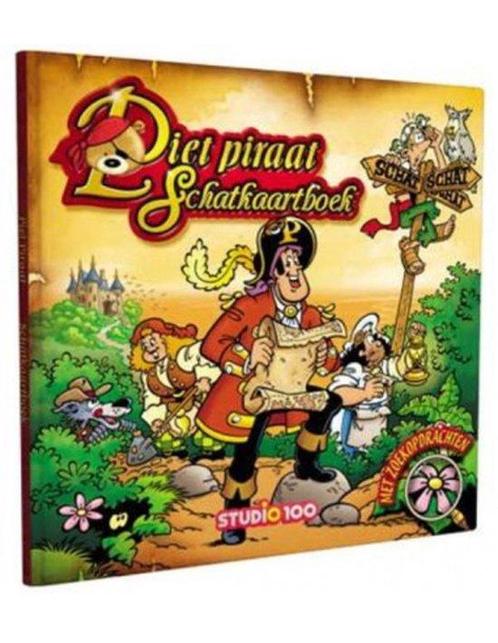 Piet Piraat Schatkaartboek 9789462771703, Boeken, Kinderboeken | Jeugd | 10 tot 12 jaar, Zo goed als nieuw, Verzenden