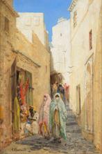 Marc Alfred Chataud (1833-1908) - Kasba van Algiers, Antiek en Kunst, Kunst | Schilderijen | Klassiek