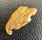 Goud Goud nugget - Hoogte: 14 mm - Breedte: 6.5 mm- 1.67 g -