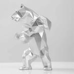 Richard Orlinski (1966) - Standing Bear (Silver Matte), Antiek en Kunst