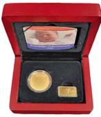 Gouden 50 euro 2004 Proof : Geboortemunt prinses Amalia, Verzenden, Losse munt, Goud