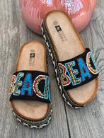 Beach kraaltjes Slipper, Ophalen of Verzenden, Nieuw, Zwart, Slippers