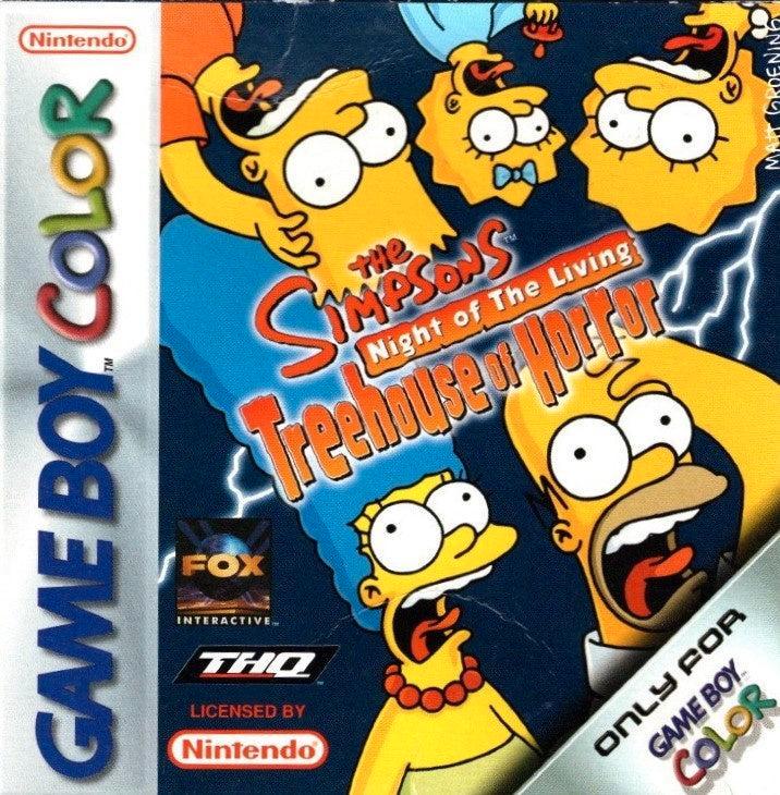 Game Boy The Simpsons: Night of the Living Treehouse of Horr, Spelcomputers en Games, Games | Nintendo Game Boy, Zo goed als nieuw
