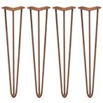 4 x 71 cm Hairpin Tafelpoten - Antiek Koper - 3 Ledig - 12, Huis en Inrichting, Woonaccessoires | Overige, Nieuw, Verzenden