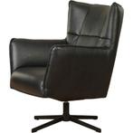 Leren draaifauteuil Lovely, Huis en Inrichting, Fauteuils, Nieuw, Ophalen of Verzenden, 75 tot 100 cm, Eigentijds, Modern, Retro, Vintage