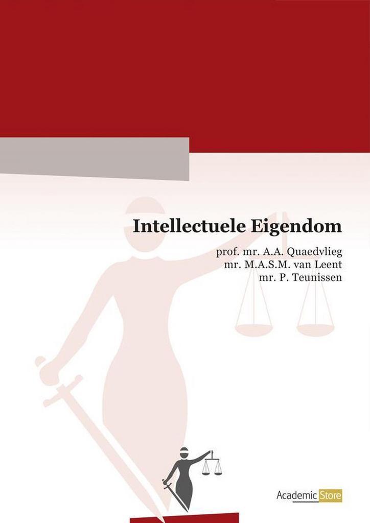 Intellectueel Eigendom 9789082983876 A.A. Quaedvlieg, Boeken, Schoolboeken, Gelezen, Verzenden