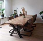 Eettafel | Tafel | Massieve eetkamertafel | EXTREME KORTING, Huis en Inrichting, Tafels | Eettafels, Ophalen of Verzenden, Nieuw