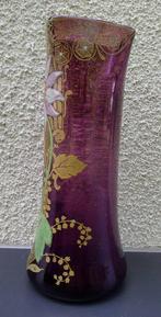 Legras & Cie., modèle BELFORT - Vaas - Geëmailleerd glas -, Antiek en Kunst
