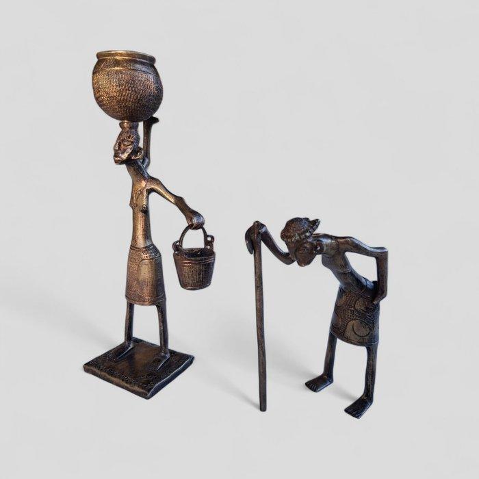 Laboriosità e Saggezza - sculptuur - Afrika (Zonder, Antiek en Kunst, Kunst | Niet-Westerse kunst