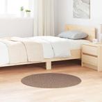 vidaXL Antislip Shaggy Tapijt Bruin 90 x 90 cm PP, Huis en Inrichting, Verzenden, Nieuw, Bruin