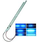 LED Knight Rider strip - BLAUW - 30 cm - 12 volt, Ophalen of Verzenden