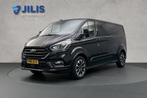 Ford Transit Custom 2.0 TDCI 185PK L2 Sport | Half lederen b, Gebruikt, Euro 6, Overige kleuren, Leder en Stof