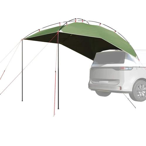 vidaXL Autotent waterdicht groen, Caravans en Kamperen, Tenten, Nieuw, tot en met 2, Verzenden
