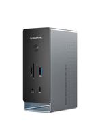 Cabletime  USB C – 16 in 1 Docking Station - 3 beeldschermen, Docking station, Laptop, Nieuw, Ophalen of Verzenden