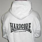White 'Hardcore' hooded - printed (Sweaters), Kleding | Dames, Nieuw, Verzenden